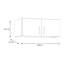 Extention for Wardrobe with 2 Doors, Engineered Wood,  88.9cm W x 38.1cm H x 54.2cm D-2043608253