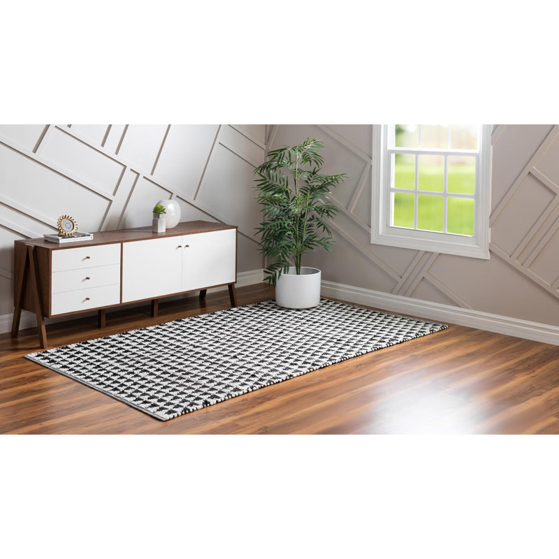 Delannie Geometric Indoor Rug, Rectangle 8' x 11'