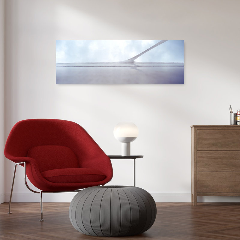 Low Angle View Of An Arch Gateway Arch St. Louis Missouri USA by Jerry Driendl Photography - Wrapped Canvas Panoramic Print