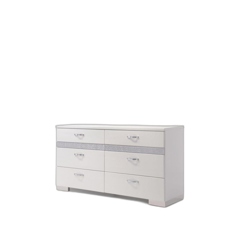 Commode double 8 tiroirs l 63 po
