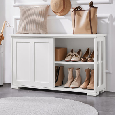 107cm Multifunctional Sideboard with Concealed Storage
