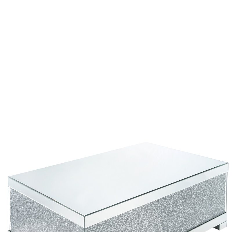 Hymir Glass Top Single Coffee Table