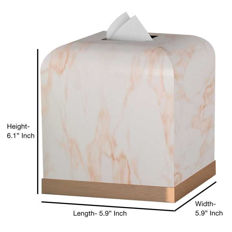 Misty Bathroom Accessory Set, Copper