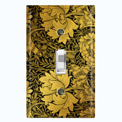 Nature Themed 1 - Gang Toggle Light Switch Standard Wall Plate