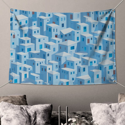 Architecture Wall Tapestry - Buildings Wall Decor