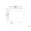 40cm Wide Round Solid Colour Pouffe Ottoman with Storage-1694850115