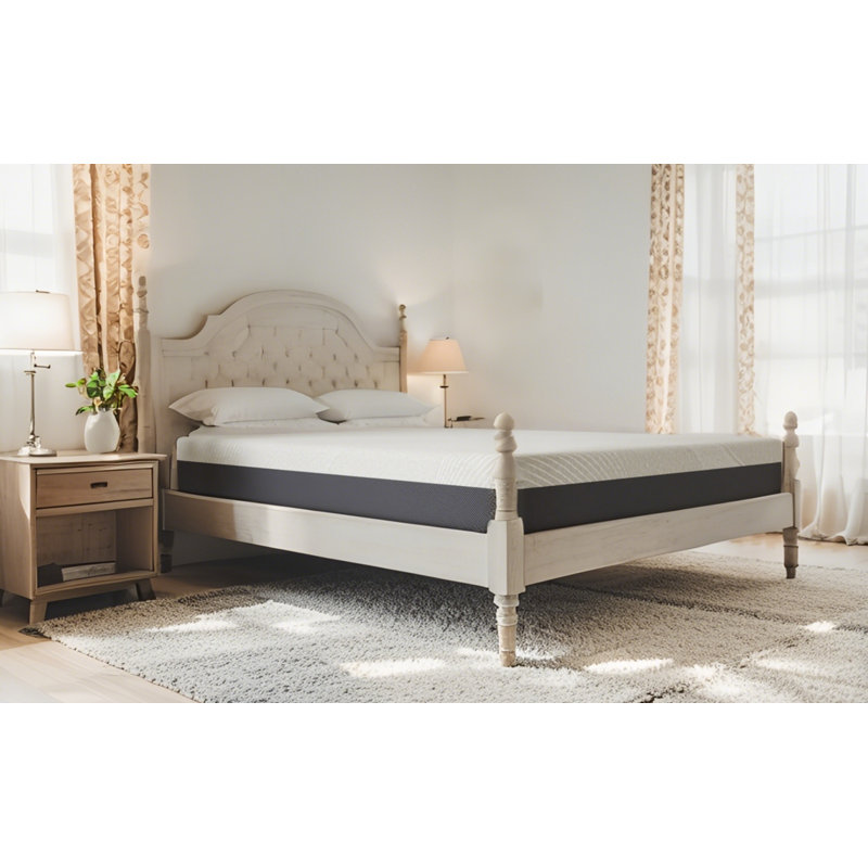 Matelas en mousse viscoélastique gélifiée pleine ferme, 12"
