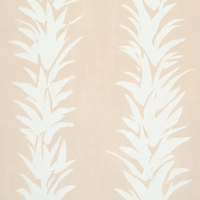 Schumacher x Backdrop White Lotus Wallpaper