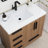 Carla Freestanding Bathroom Vanity with Left Side Drawers-4530068-4530089