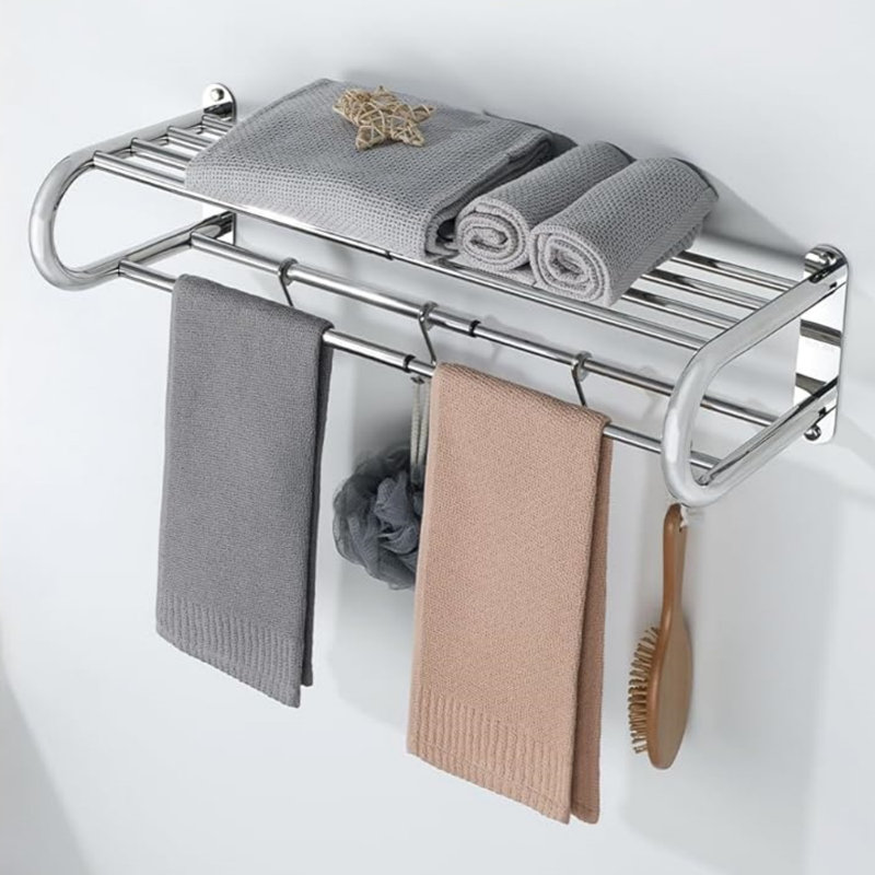 Wall Mounted Required Towel Rack