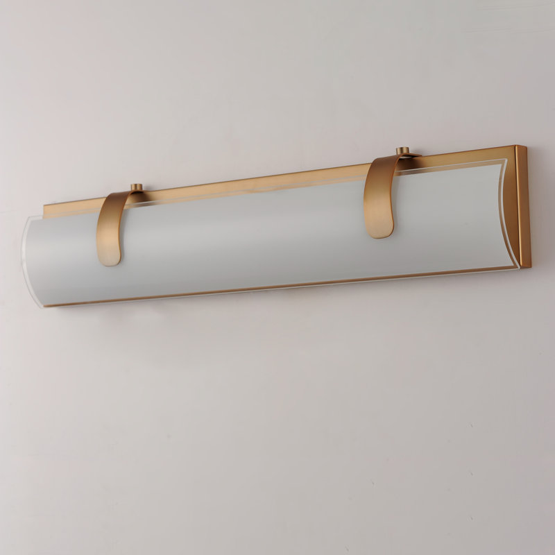 Blydenburgh 2 - Light Dimmable LED Bath Bar, Gold