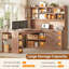 Bureau en L Farmhouse avec tiroirs-1254321168