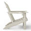 Chaise Adirondack en poly PEHD avec porte-gobelet Lucus-694082729