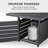 Rectangle Aluminum Propane Smokeless Fire Pit Table
