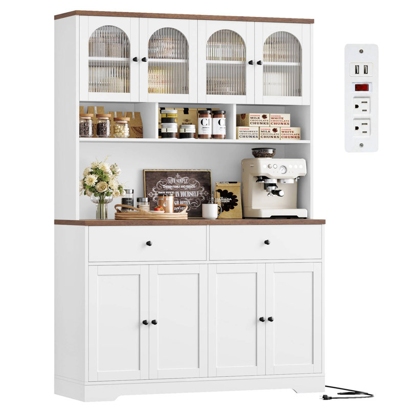 Garde-manger 71,1 "H, Blanc