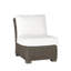 Fauteuil de chambre modulaire d'extérieur en résine tressée rustique N-Dura-600847086-600847746-607864382
