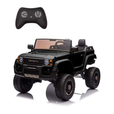 Autoportant 24 V pour Land Ruiser, interrupteur 2 places 4 roues motrices / 2 roues motrices, télécommande, lumières DEL, Bluetooth, pelle