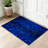 Blue Cobalt Water Drop Abstract Wet Backdrop Bright Machine Washable Indoor Area Rug-129431023