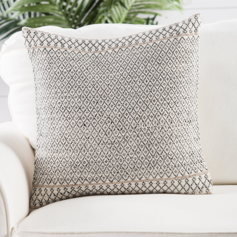 Geometric Reversible Pillow Cover