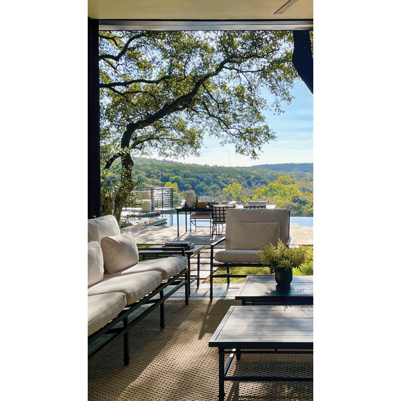 Eterna Outdoor Square Side Table