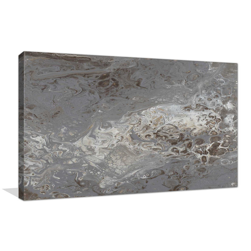 «Modern Flow II», reproduction d'art sur toile tendue, H 18 po x l 40 po x P 1 po
