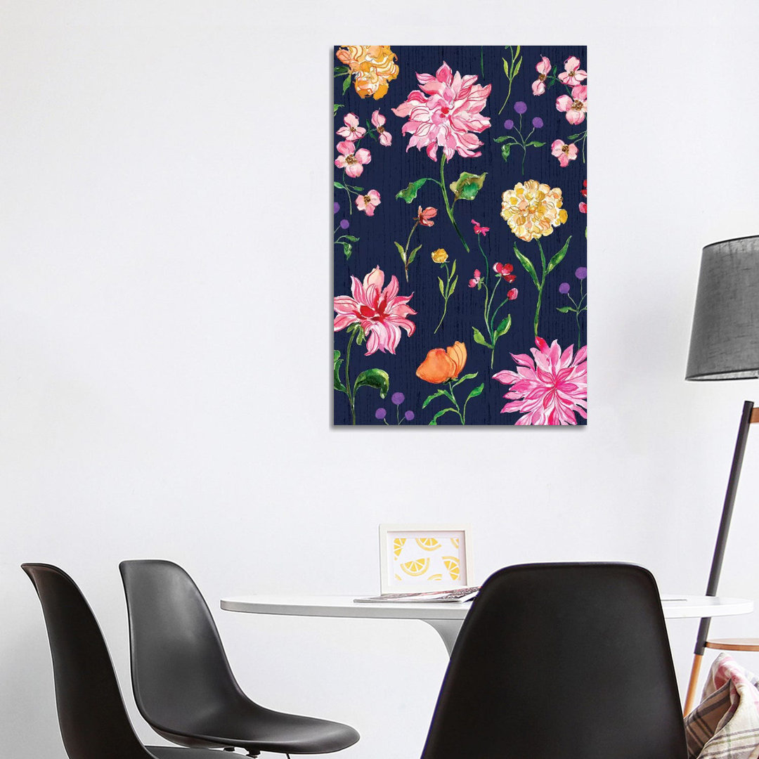 Wild Blooms by Joy Ting - Wrapped Canvas Gallery-Wrapped Canvas Giclée