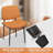  Faux Leather Dining Chairs Set of 2, Mid-Century Modern Upholstered Side Chairs with Wood Frame for Dining Rooms,Kitchens,Living rooms-1611851910