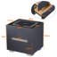 Uguna 50cm W Manufactured Wood Bedside Table-2122991569-2122991582