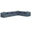 Canapé modulaire en similicuir 6 pièces Houswerth-94884310