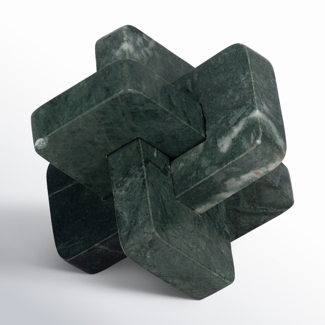 Rachelle Green Marble Knots, Ideal Home Accent AllModern