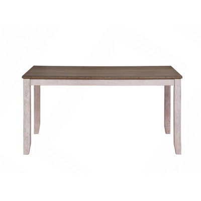 Transitional Design Rectangular 1Pc Dining Table And Furniture