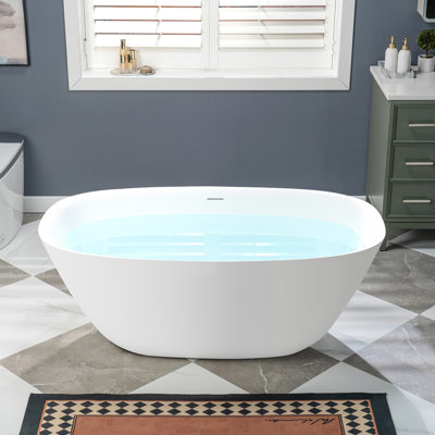 Baignoire autoportante 59 po L