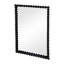 Miroir rectangulaire noir