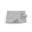 White Orchid Glass Snack Dish