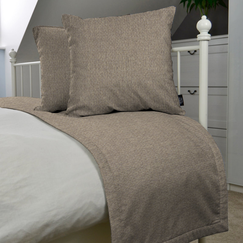Andillac Waffle Blanket, W50 x L220cm, Stone