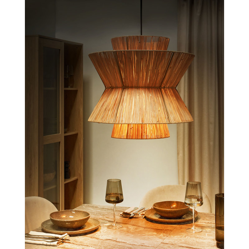 Anesa 1 - Light Natural Novelty Pendant