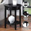 Table de bout avec rangement Carbin-1797982687