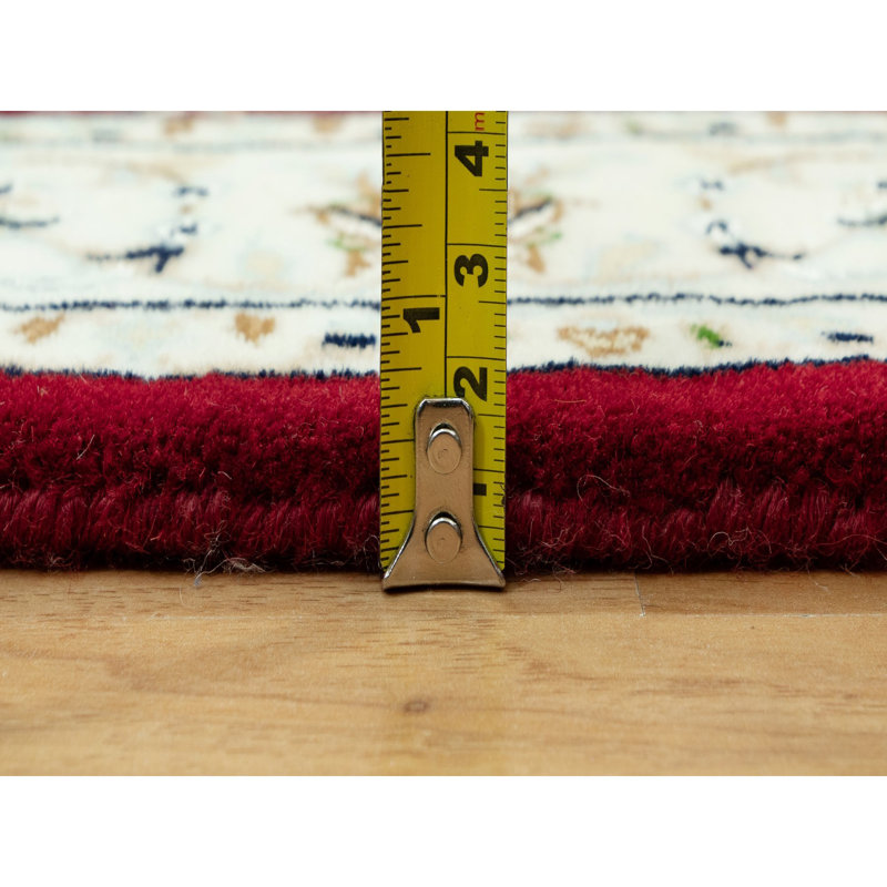 Celene One-of-a-Kind Rectangle 2'7" X 4'1" New Age Wool Area Rug Red