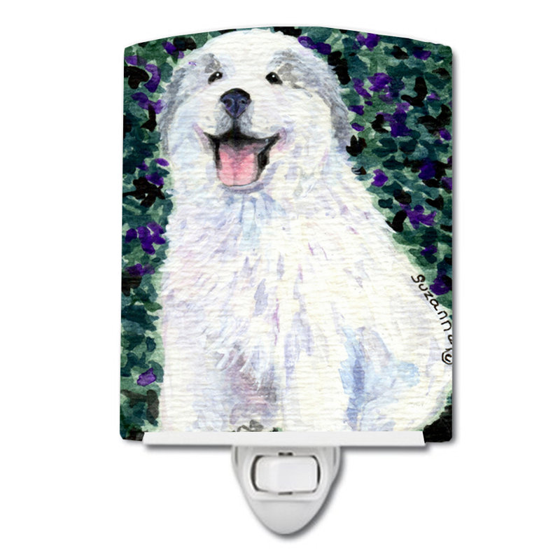 Great Pyrenees Ceramic Night Light