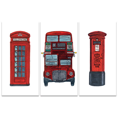 3 Piece Wall Art on Canvas
