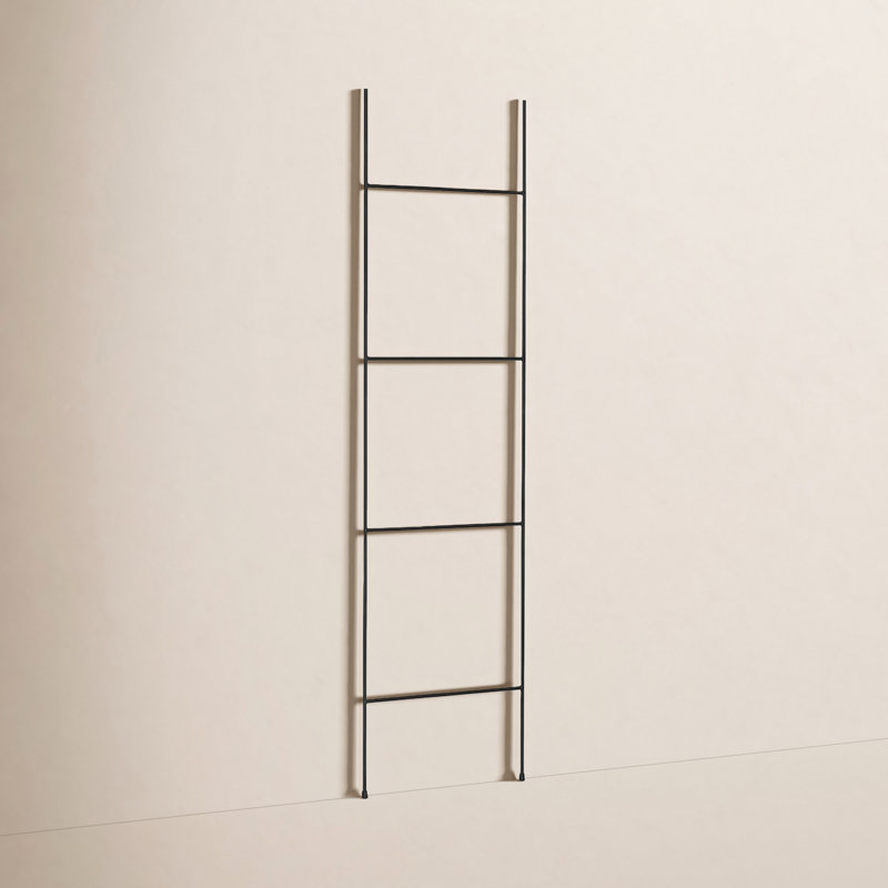 FERA Tall Ladder Towel Black