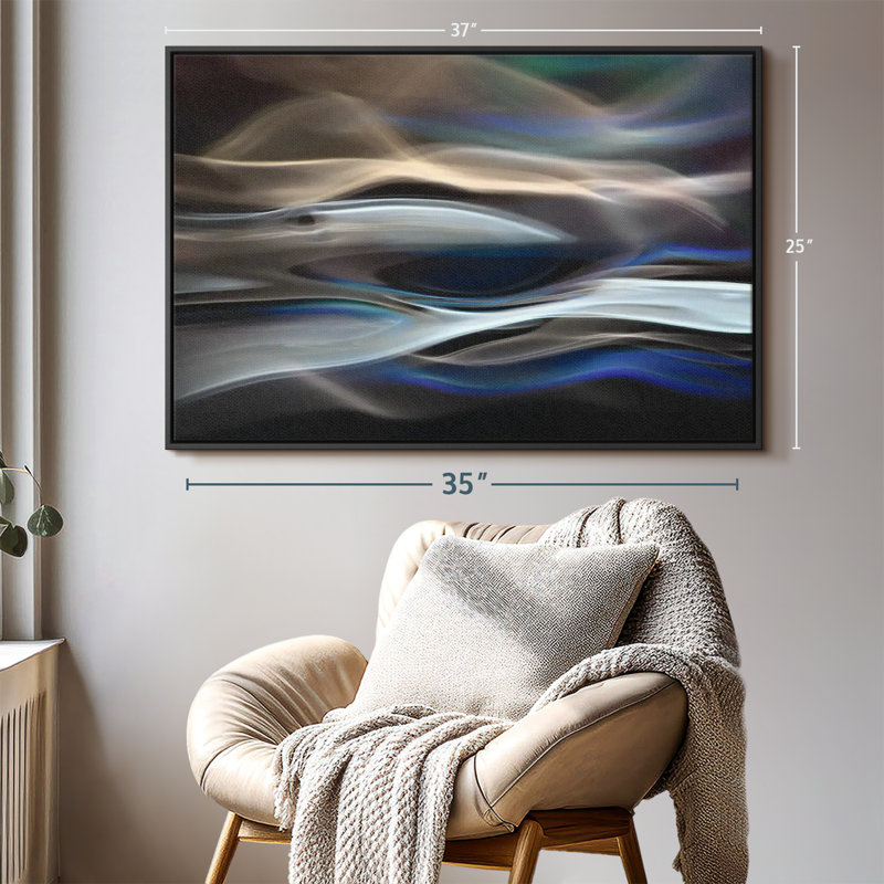 «The Whale Wall Art», H 25 po x l 37 po