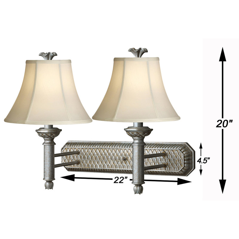 Resin Armed Sconce