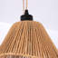 3 - Light Rattan Farmhouse Boho Cluster Pendant Light
