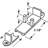 Closet Door Adjustable Guide, 1 in. High