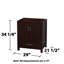 Sheffield 30" Single Bathroom Vanity Base Only-31336871