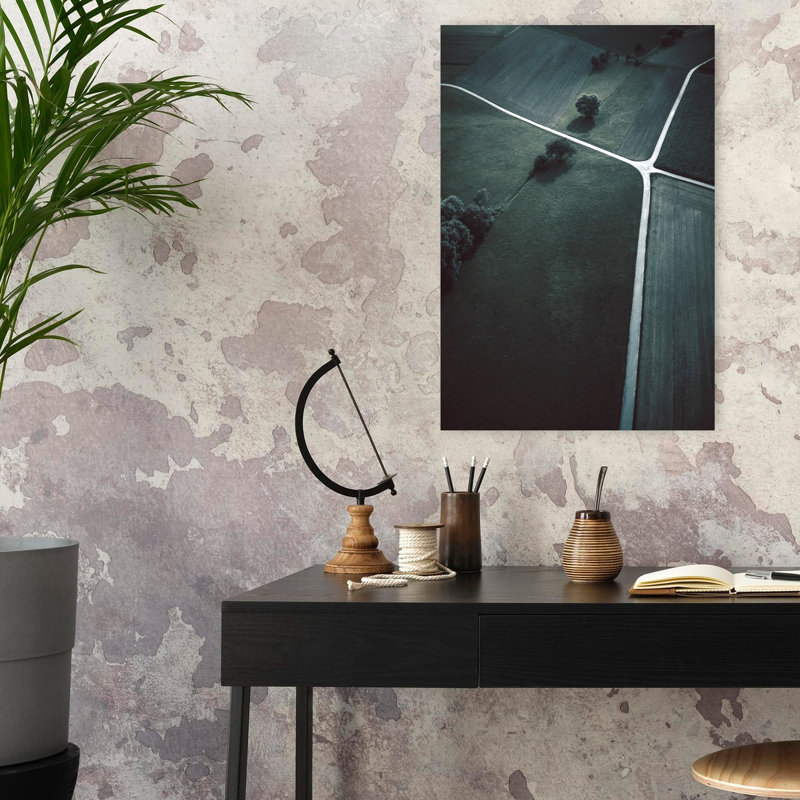 Red Barrel Studio® Crossroads Abstract Contemporary Landscape Nature ...