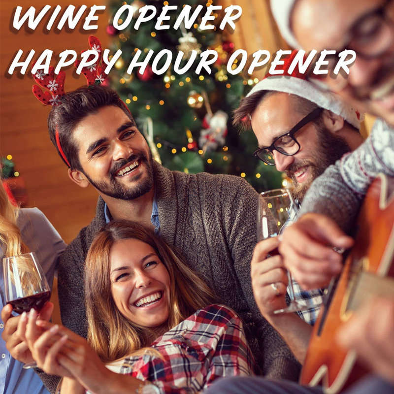 Rabbit-Shaped Wine Bottle Opener Kit - Lever Style Opener Set - Wine Accessories Gift Set