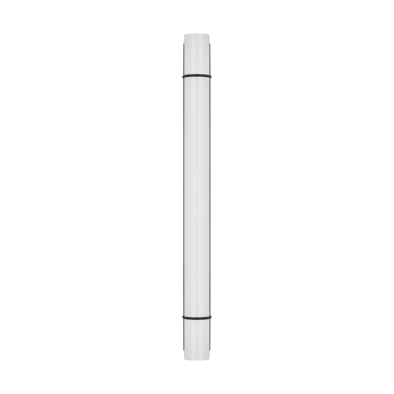Visual Comfort Studio 1 - Light LED Vanity Light, Matte Black