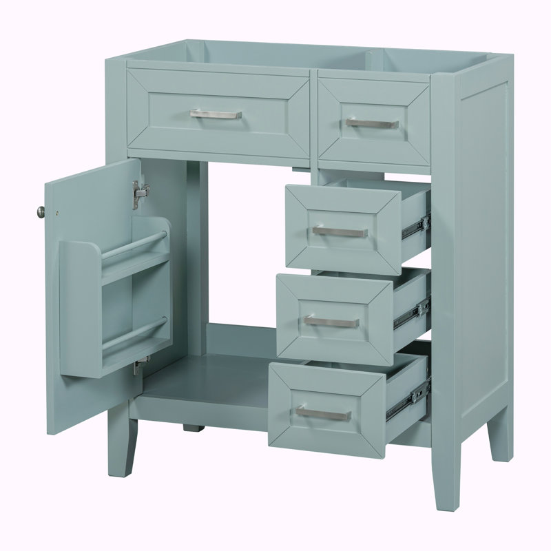 29.52'' Single Bathroom Vanity Base Only, Green